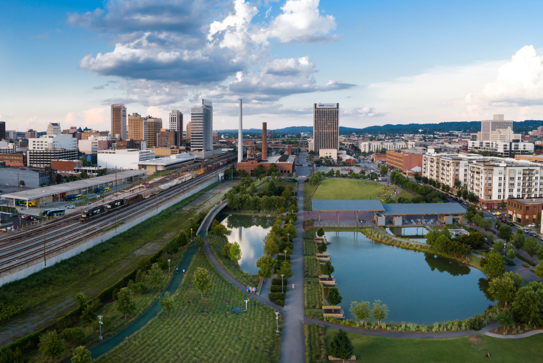 Downtown Birmingham Railroad Park