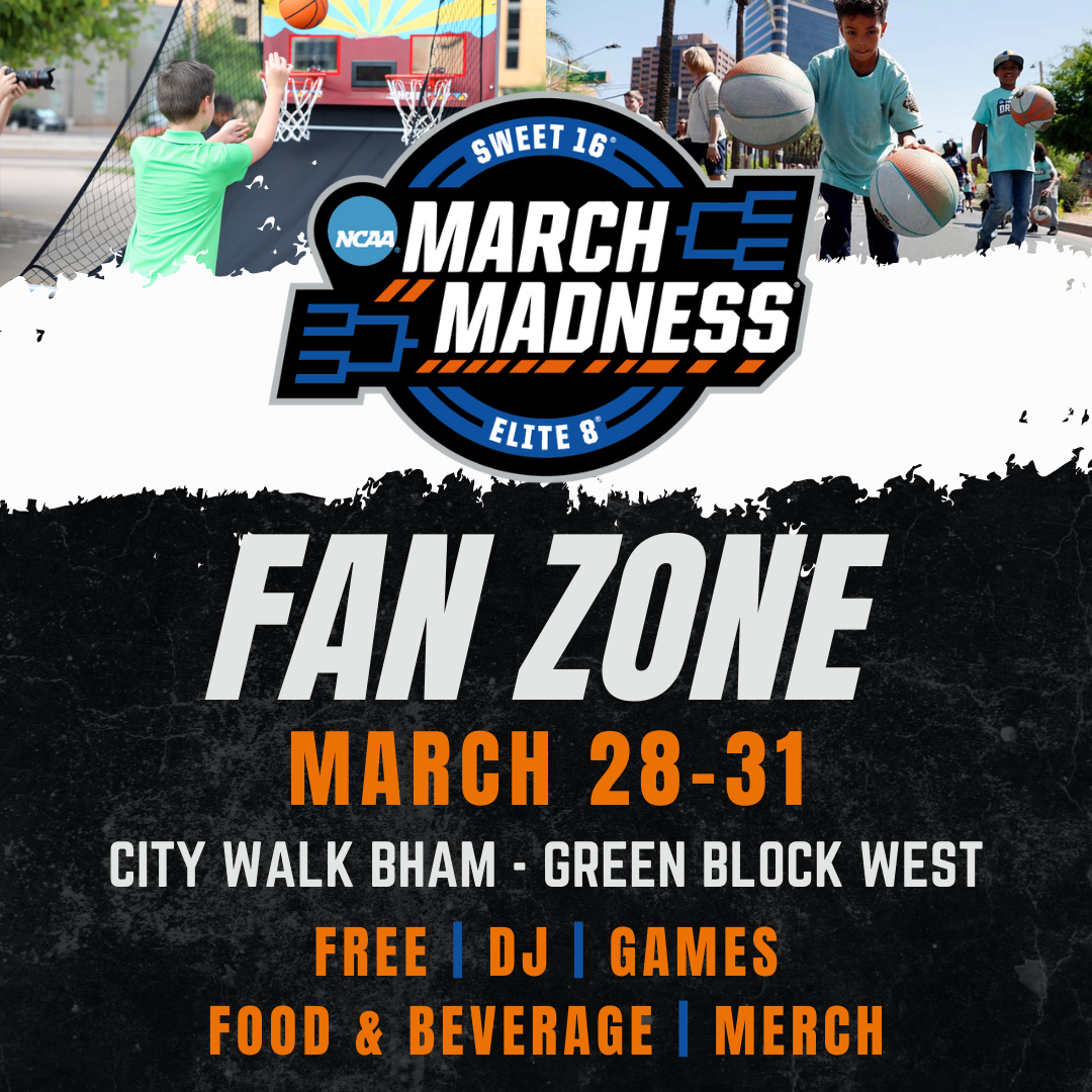 Fan Zone announced for Birmingham’s NCAA Women’s Basketball Regional at Legacy Arena